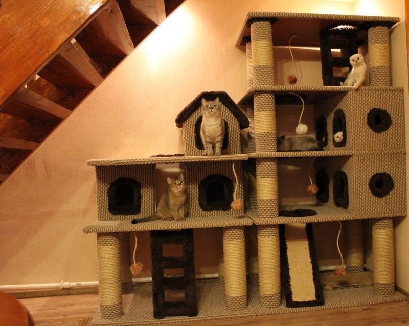 домик для кошки своими руками пошаговая инструкция