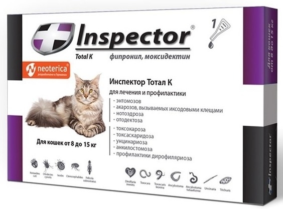 Инспектор капли для кошек